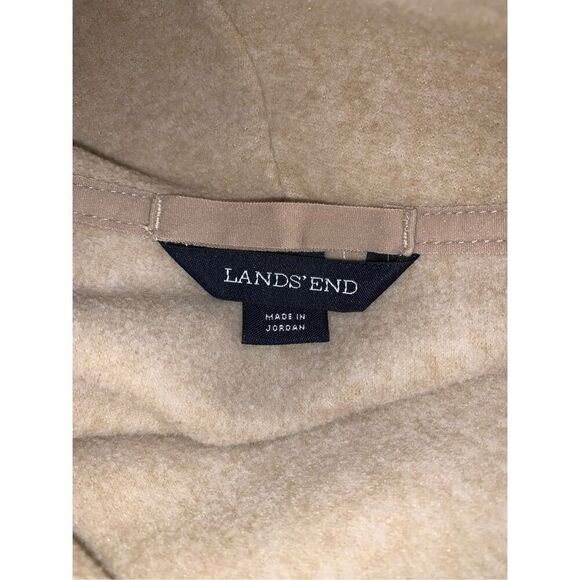 Land’s End Fleece Cowlneck Sweatshirt - Picture 5 of 7